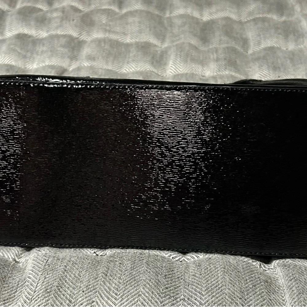 Kate Spade New York Black Patent Leather Tote